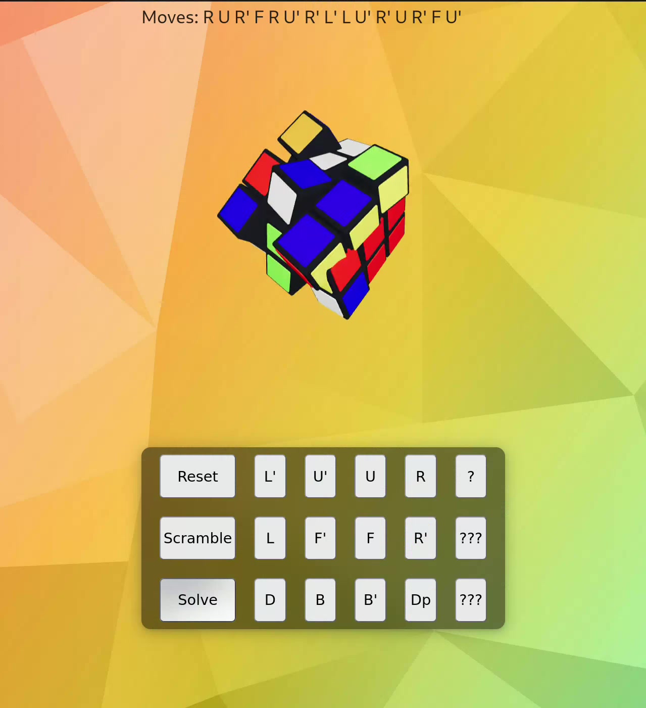 Dynamic Cube Visualization + Permutation Engine